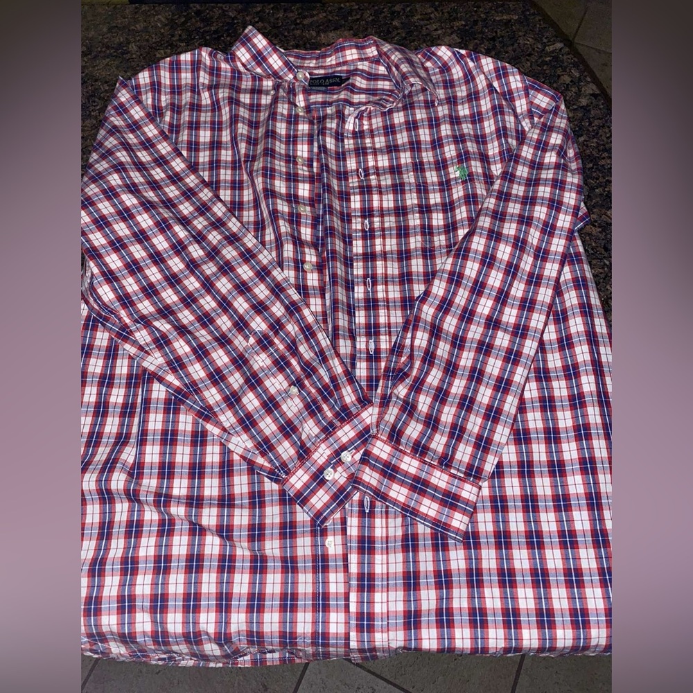 Men’s US Polo Assn button up dress shirt